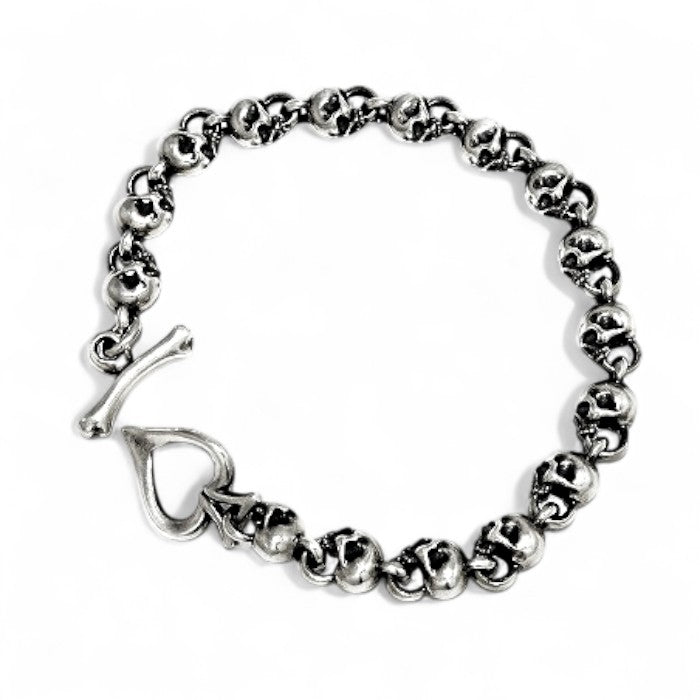 【Rat Race ラットレース】ASB-5 L.K.C Skull Bracelet