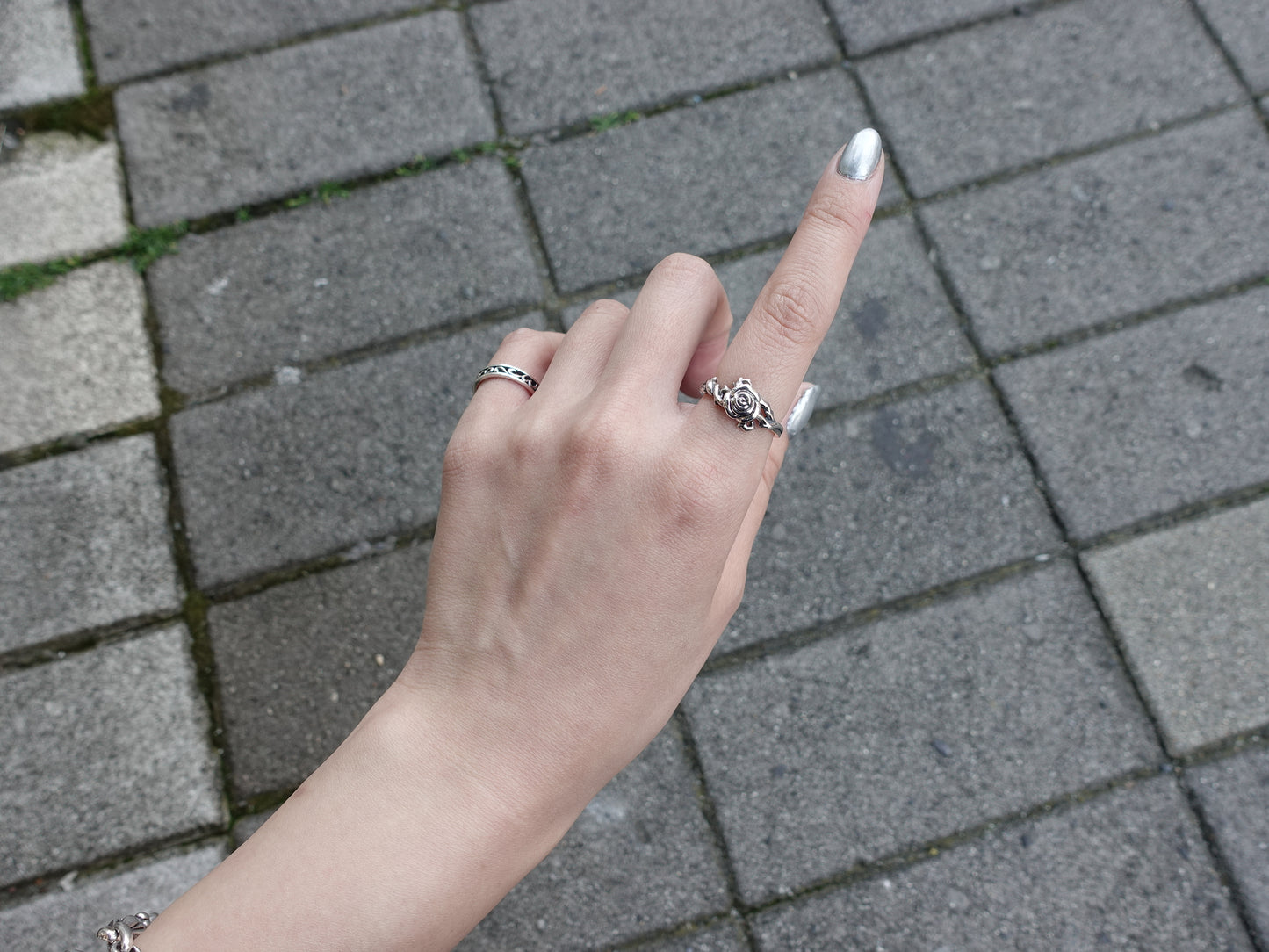 【Bastille バスティーユ】BHAR-013：Petit Rose Ring プティローズリング