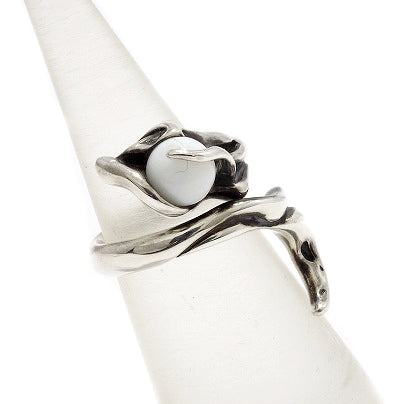 【TAUJAN タウジャン】Ring 292-03White Onyx オニキス