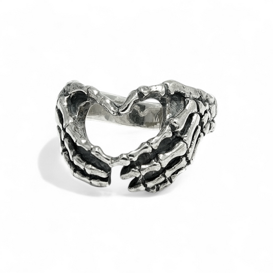 【CRAZY PIG DESIGNS クレイジーピッグデザインズ】NO.1073 HANDS OF LOVE RING ハンドオブラブリング