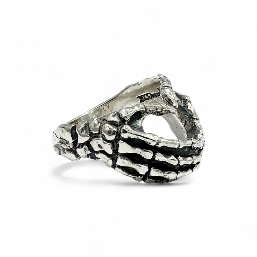 【CRAZY PIG DESIGNS クレイジーピッグデザインズ】NO.1073 HANDS OF LOVE RING ハンドオブラブリング