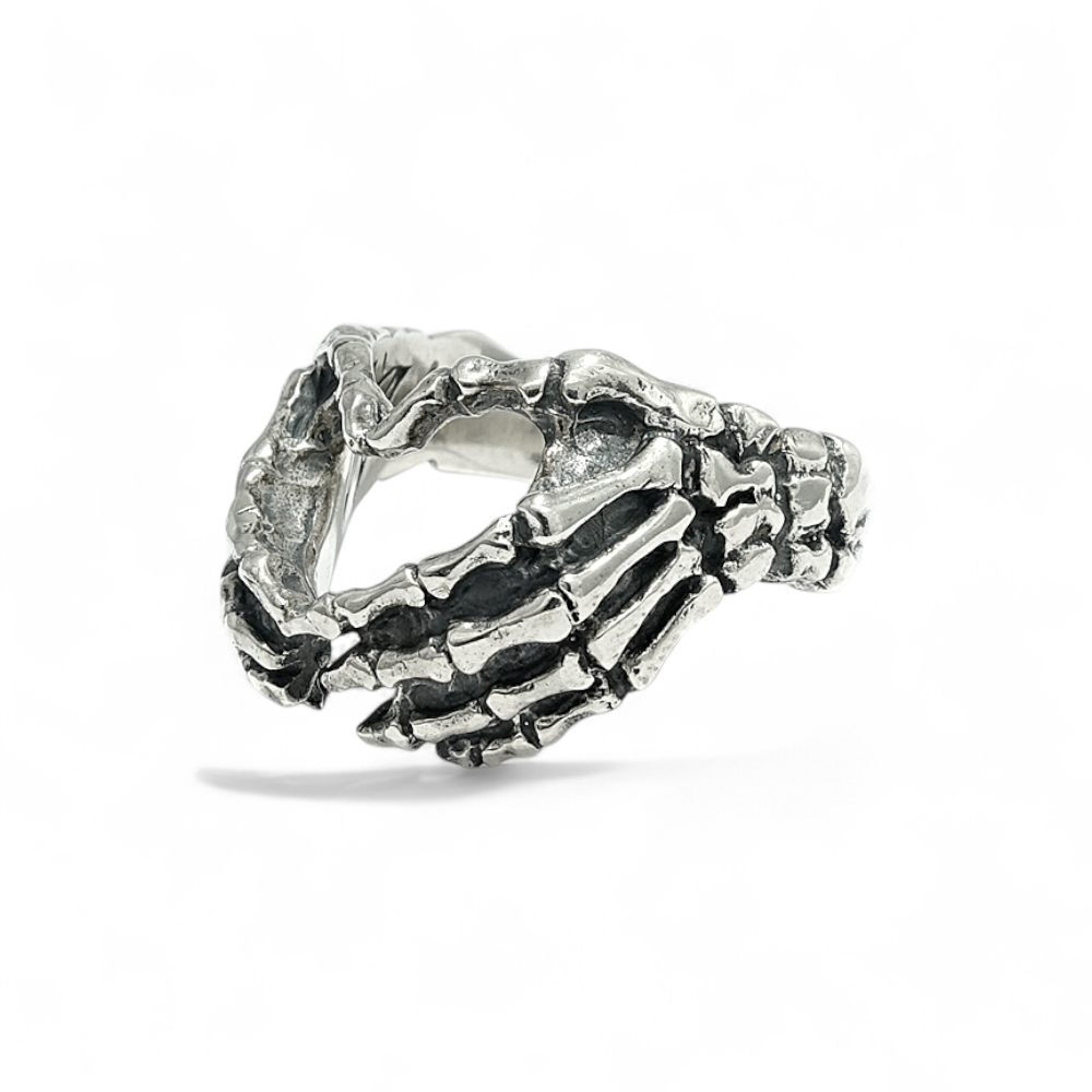 【CRAZY PIG DESIGNS クレイジーピッグデザインズ】NO.1073 HANDS OF LOVE RING ハンドオブラブリング