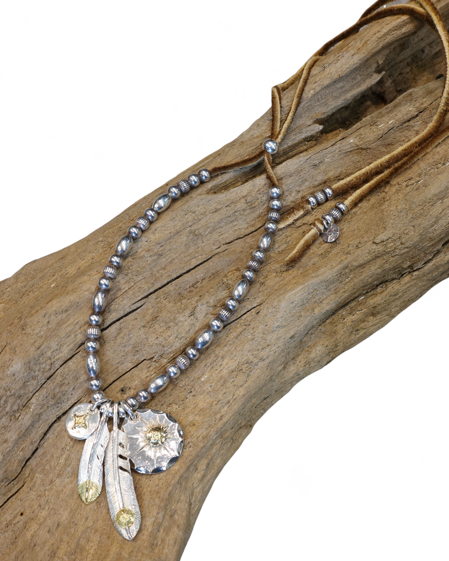 【FIRST ARROW’s ファーストアローズ】L-020 皮紐 鹿皮 ホワイト/ブラック/ブラウン