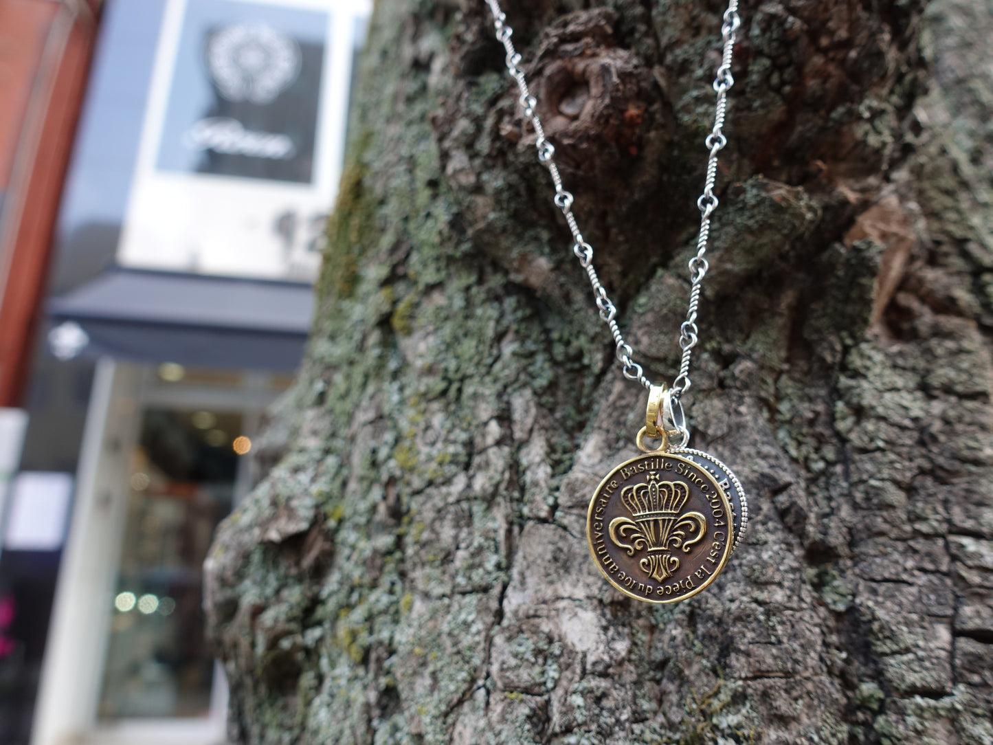 【Bastille バスティーユ】BHAP-047：piece ピエースペンダント/Brass