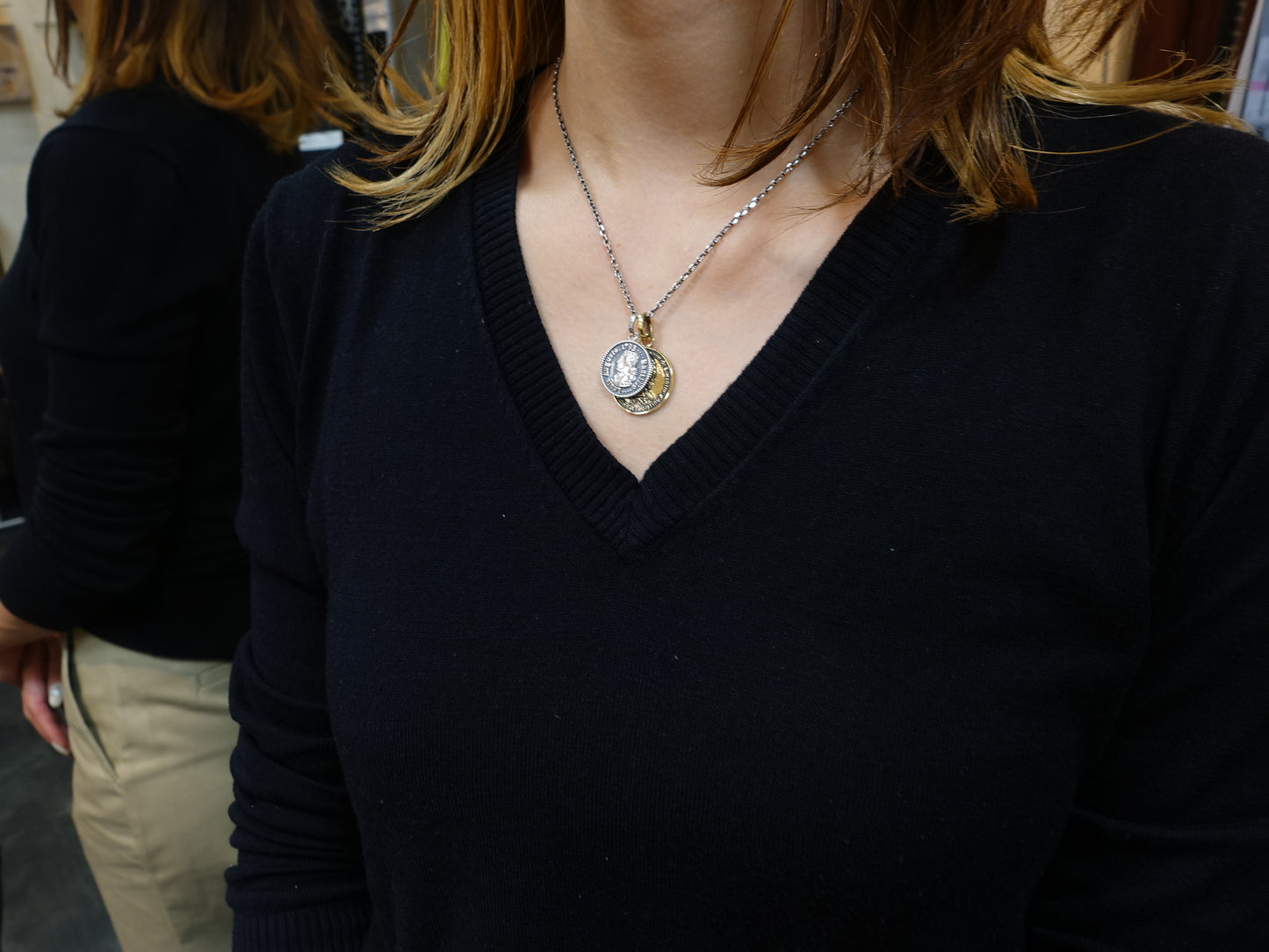 【Bastille バスティーユ】BHAP-047：piece ピエースペンダント/Brass