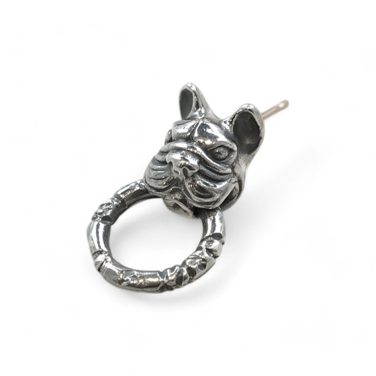 【Bastille バスティーユ】BHAE-020 : le chien w/ring  ルシアンピアスｗ/リング