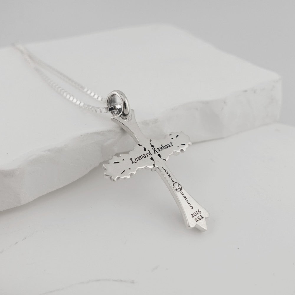 【LONE ONES】MFP-0118 Chrome Cross Pendant