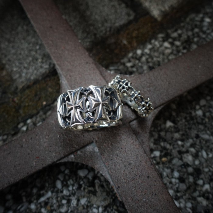 【DEAL DESIGN ディールデザイン】R395289 バレルクロスリング