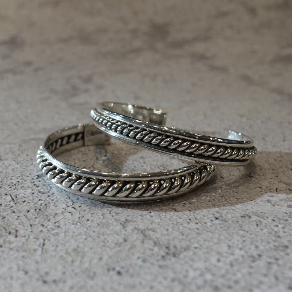 【NAVAJO INDIAN JEWELRY】Silver Bangle -2420