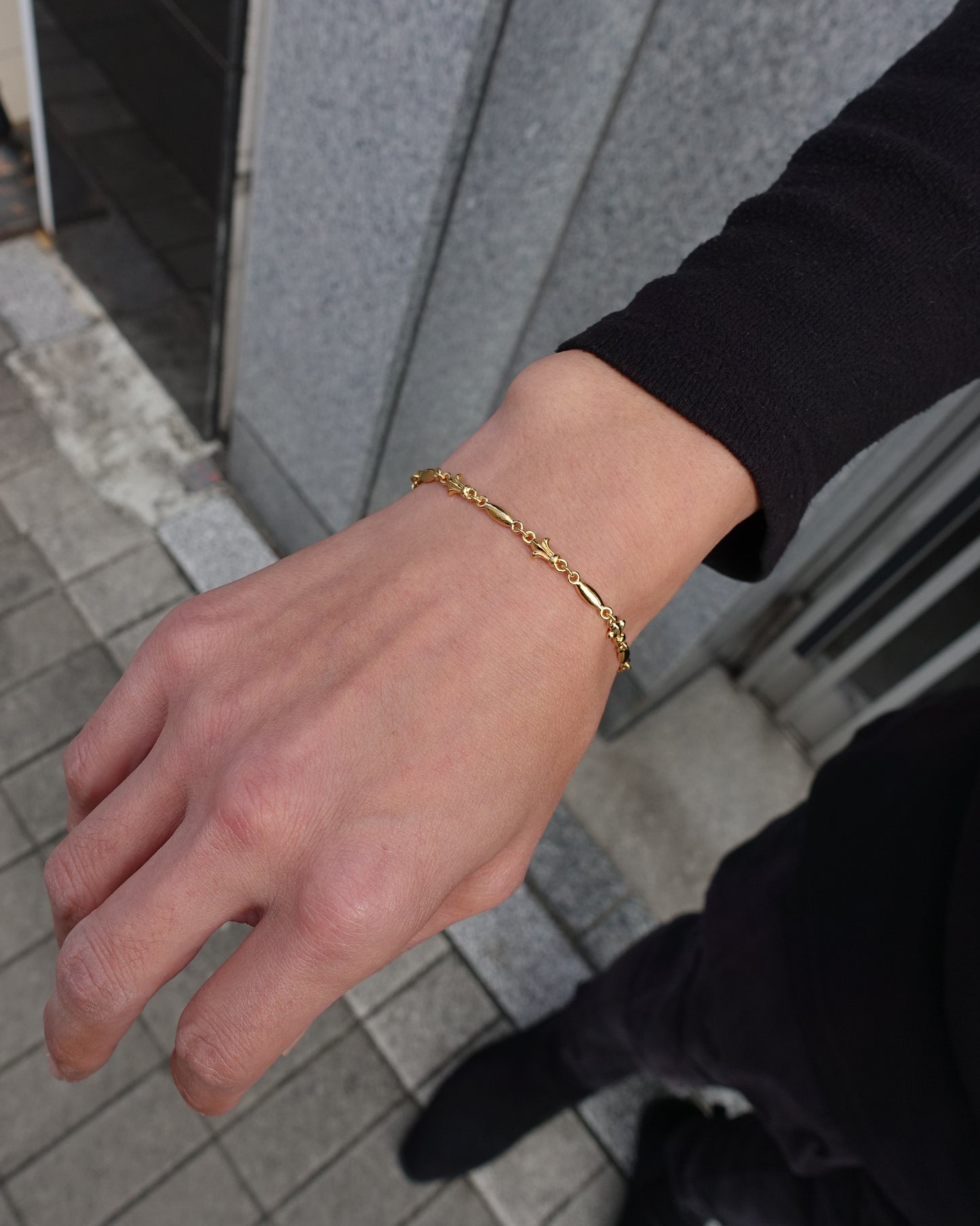 【 Bastille バスティーユ】BHAB-012/GD リニュ ブレスレット