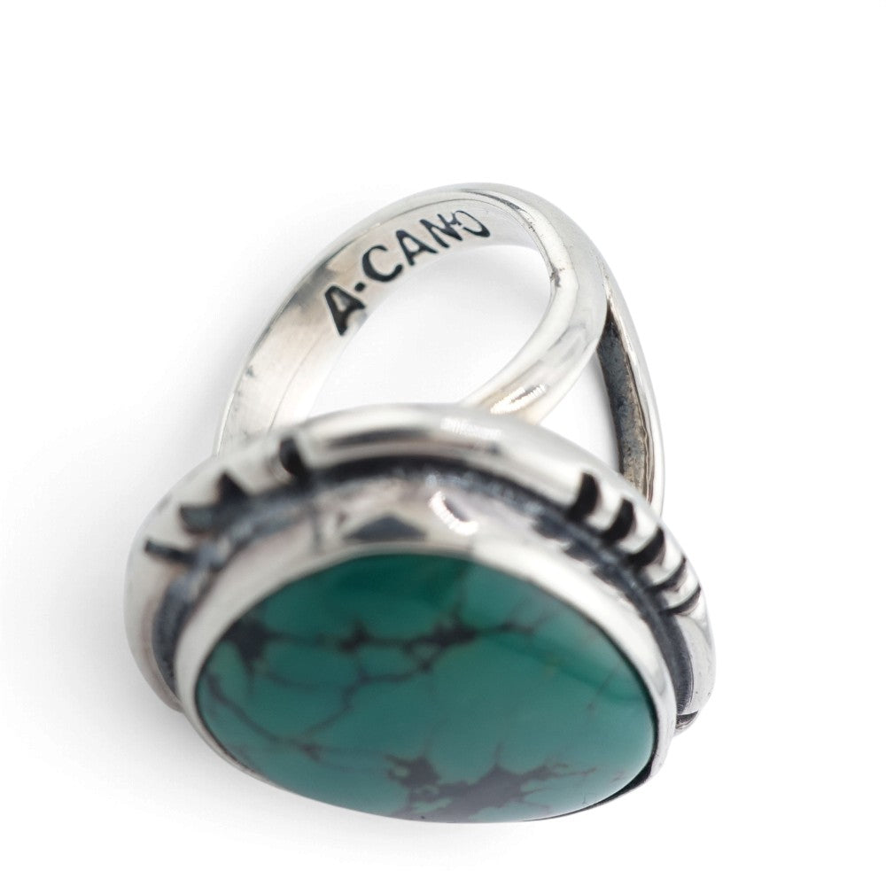 【NAVAJO INDIAN JEWELRY】Silver Ring - 03／15号