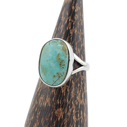 【NAVAJO INDIAN JEWELRY】Silver Ring - 06 / Size 17