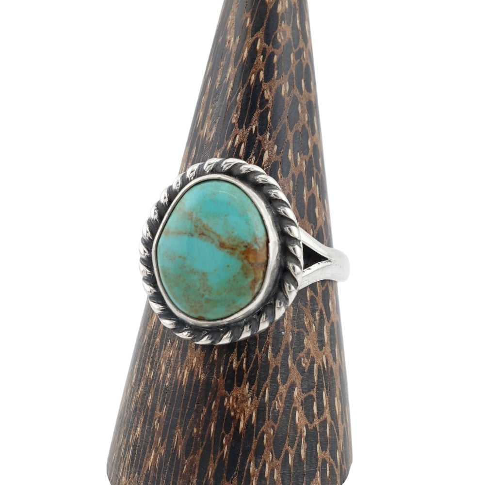 【NAVAJO INDIAN JEWELRY】Silver Ring - 09／22号