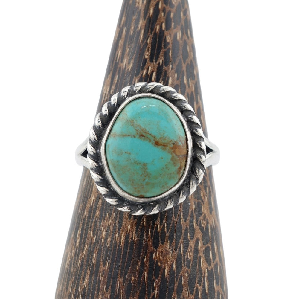 【NAVAJO INDIAN JEWELRY】Silver Ring - 09／22号