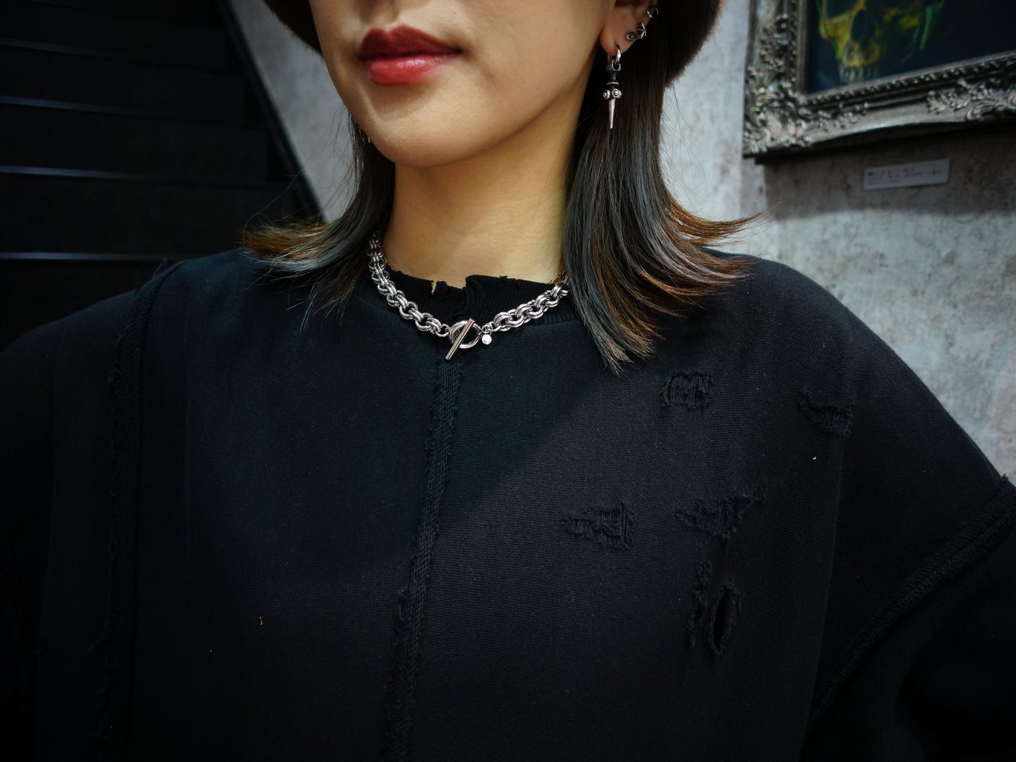 【Bastille バスティーユ】BHASN-004 SS316L CHAIN コネクティー ステンレスチェーン