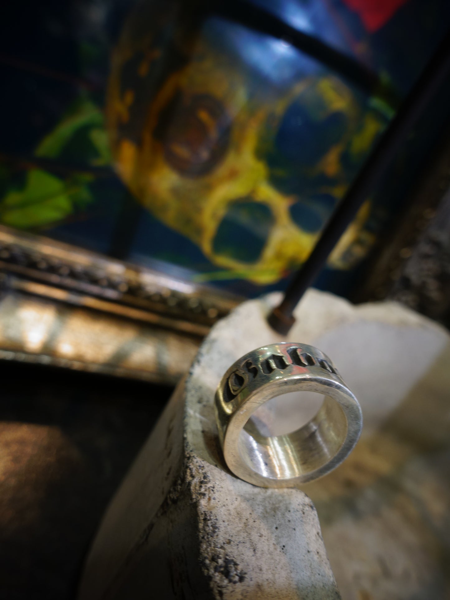 【Gaboratory ガボラトリー】Wide Gaboratory Logo Ciger Band Rng ワイドガボラトリーロゴシガーバンドリング