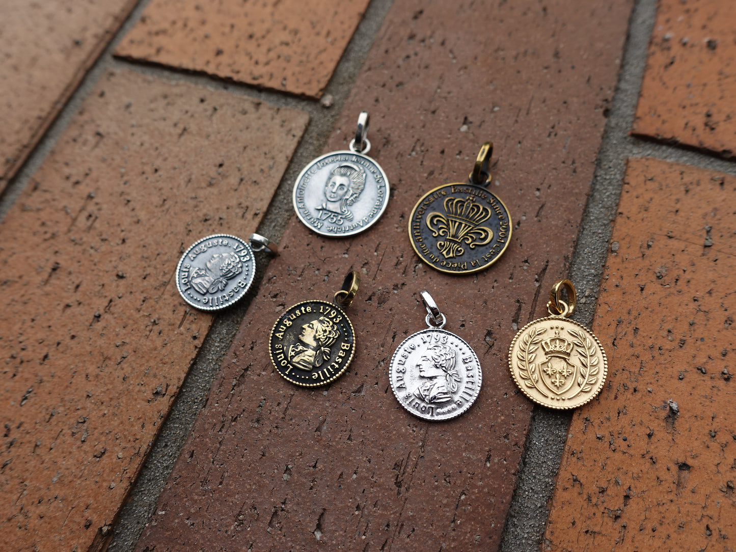 【Bastille バスティーユ】BHAP-047：piece ピエースペンダント/Brass