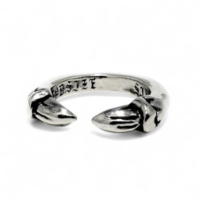 【GODSIZE ゴッドサイズ】GS-211R TWIN CLAW RING ツインクロウ リング