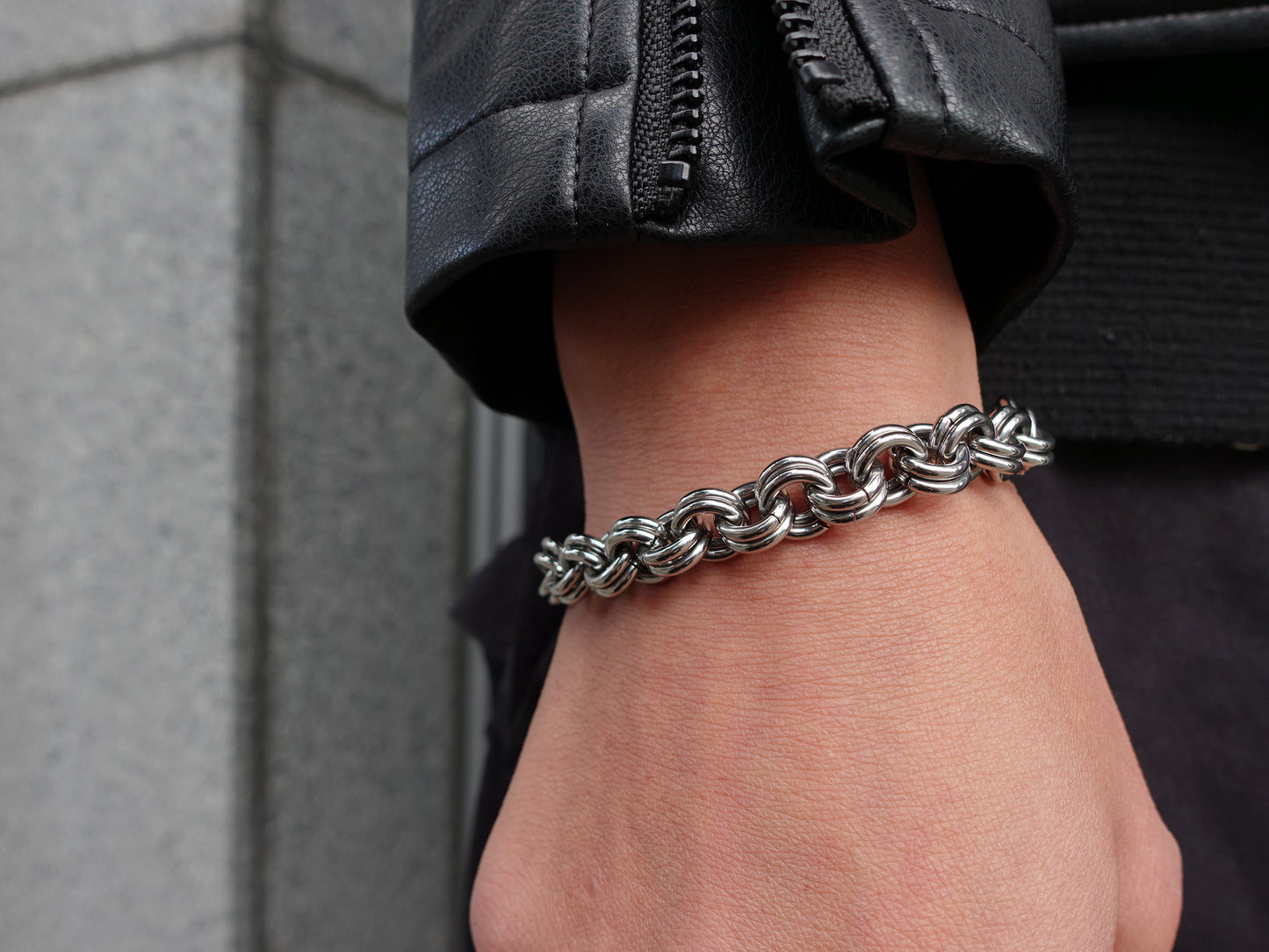 【Bastille バスティーユ】BHASB-001 SS316L CHAIN コネクティーブレスレット