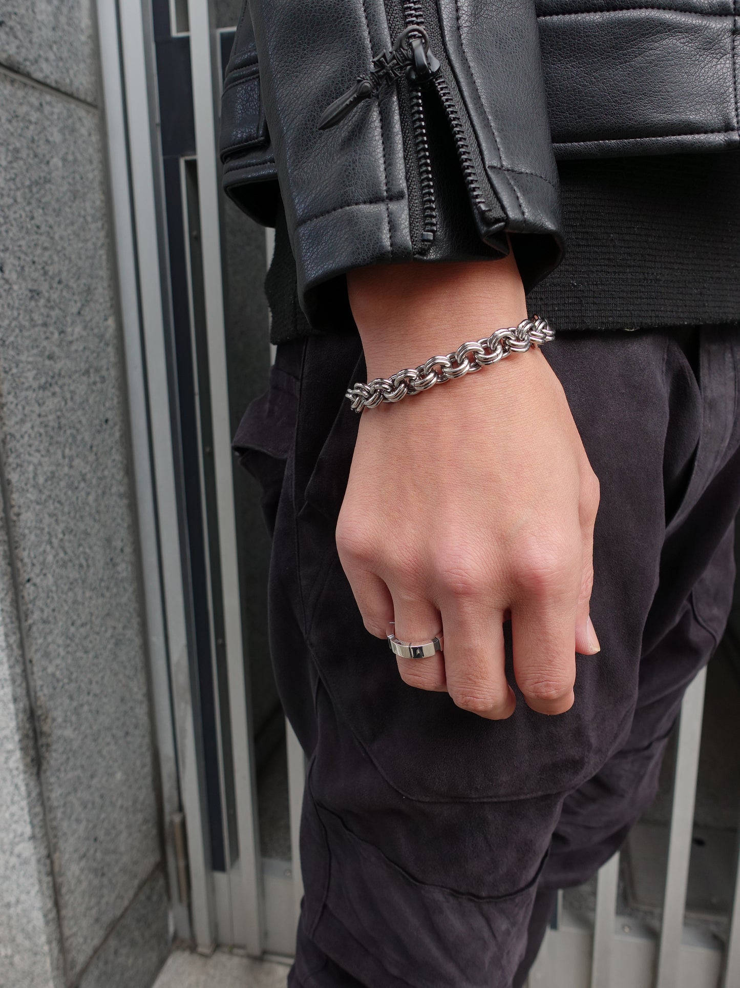 【Bastille バスティーユ】BHASB-001 SS316L CHAIN コネクティーブレスレット