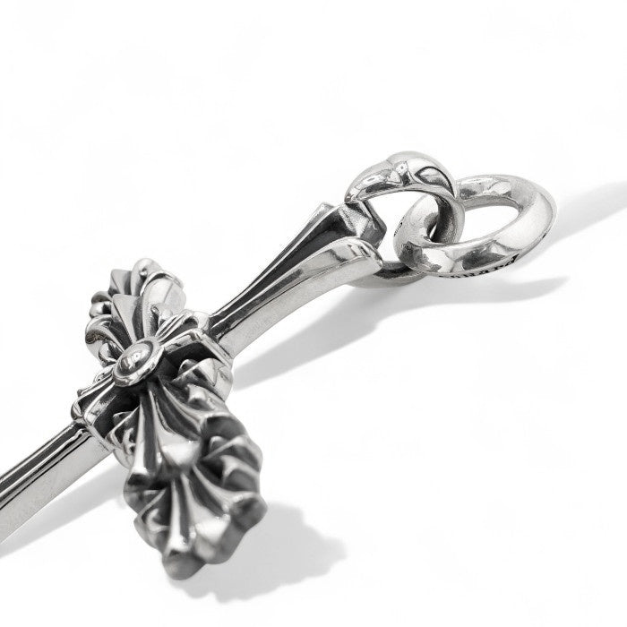 【LONE ONES ロンワンズ】MFP-0118-ID Chrome Cross Pendant with ID Ring