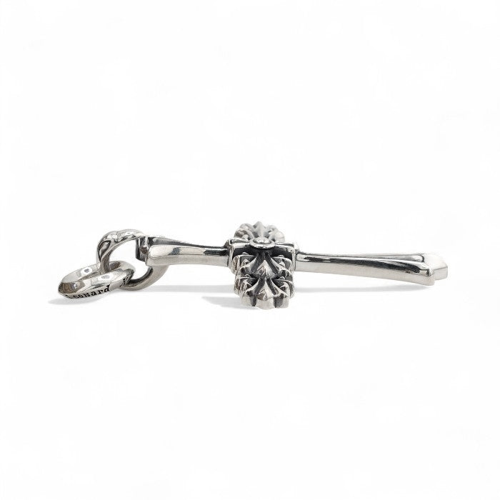 【LONE ONES ロンワンズ】MFP-0118-ID Chrome Cross Pendant with ID Ring