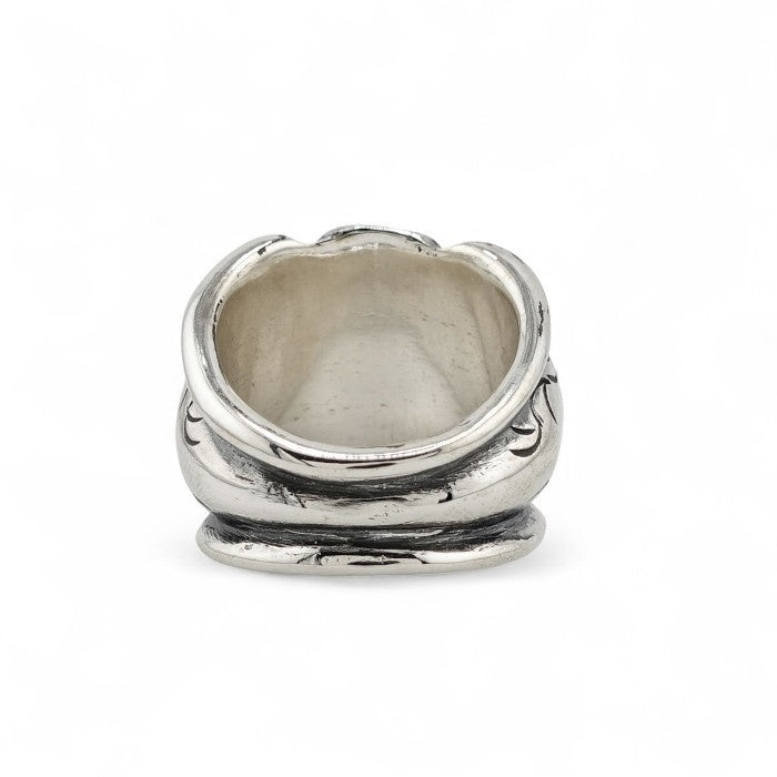 【GODSIZE ゴッドサイズ】GS-201R WOLF RING w/Diamond eyes ウルフリング