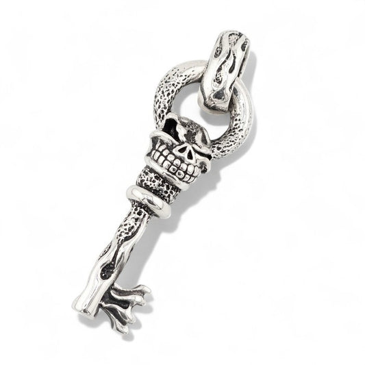 【STARLINGEAR スターリンギア】STP007 レーミングスケルトンキーペンダント w/フレイムリンク