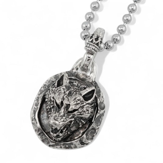 【GODSIZE ゴッドサイズ】925LTD Wolf Pendant -925-限定 ウルフペンダント