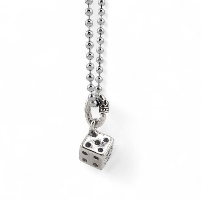 【GODSIZE ゴッドサイズ】GS606PD DICE PENDANT with GARNET ダイスペンダント/ガーネット