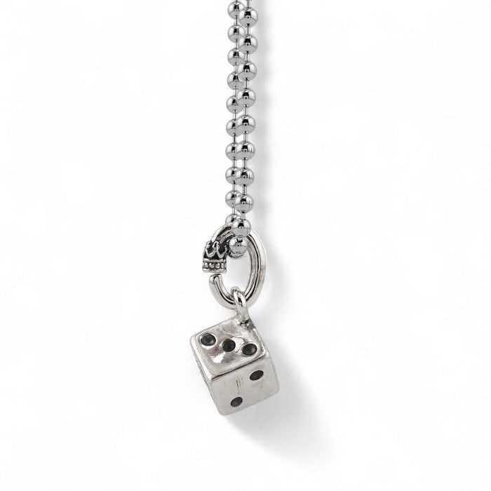 【GODSIZE ゴッドサイズ】GS606PD DICE PENDANT with GARNET ダイスペンダント/ガーネット