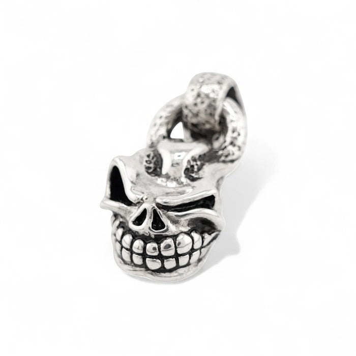 【STARLINGEAR スターリンギア】STP004-Flame マイクロスカルフレームペンダント