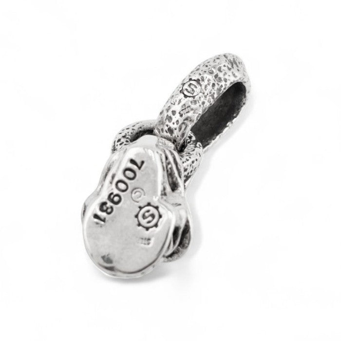 【STARLINGEAR スターリンギア】STP004-Flame マイクロスカルフレームペンダント