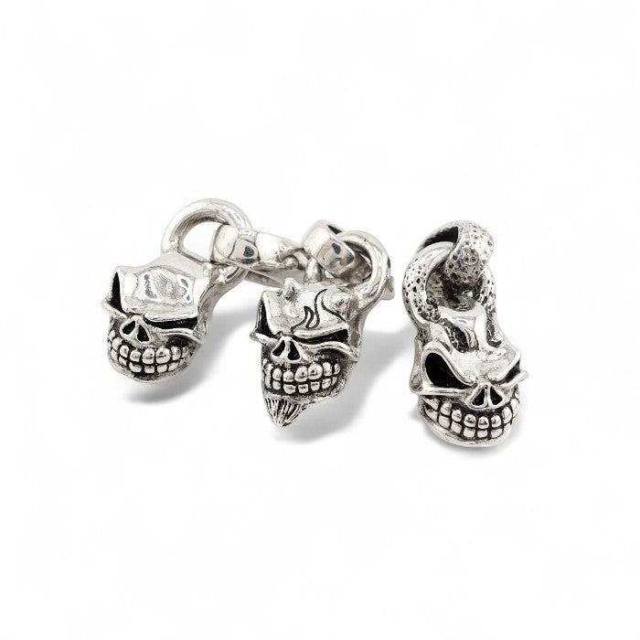 【STARLINGEAR スターリンギア】STP004  マイクロスカルペンダント