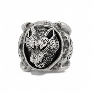 GODSIZE ゴッドサイズ】GS-201R WOLF RING ウルフリング – -925- 並木 