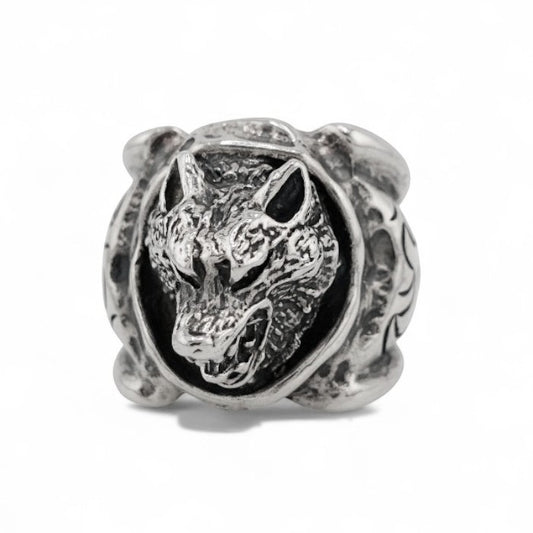 【GODSIZE ゴッドサイズ】GS-201R WOLF RING ウルフリング