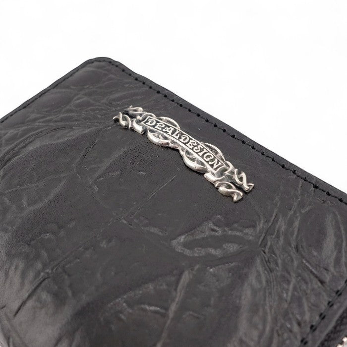 【DEAL DESIGN ディールデザイン】393828 ラウンドコインケース/型押しクロコケース