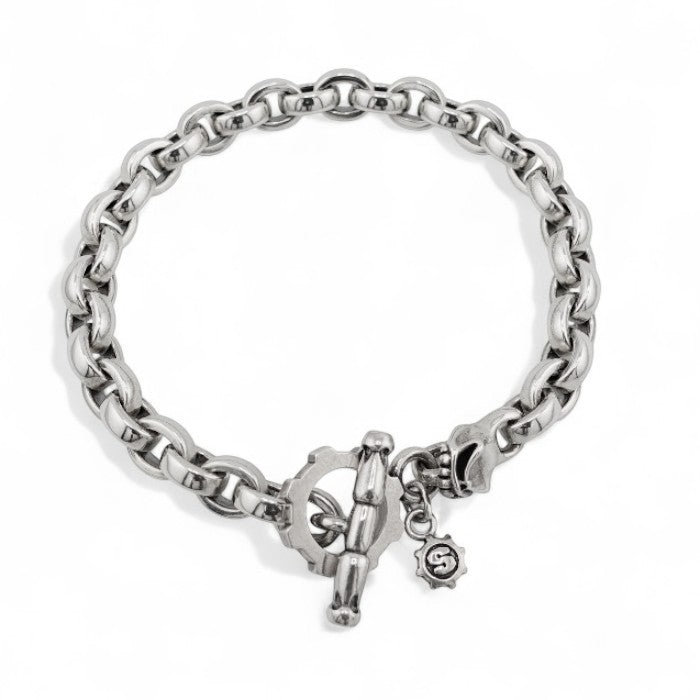 【STARLINGEAR スターリンギア】STB079Feb ラージプレーンリンク w/タイニーカービーブレスレット