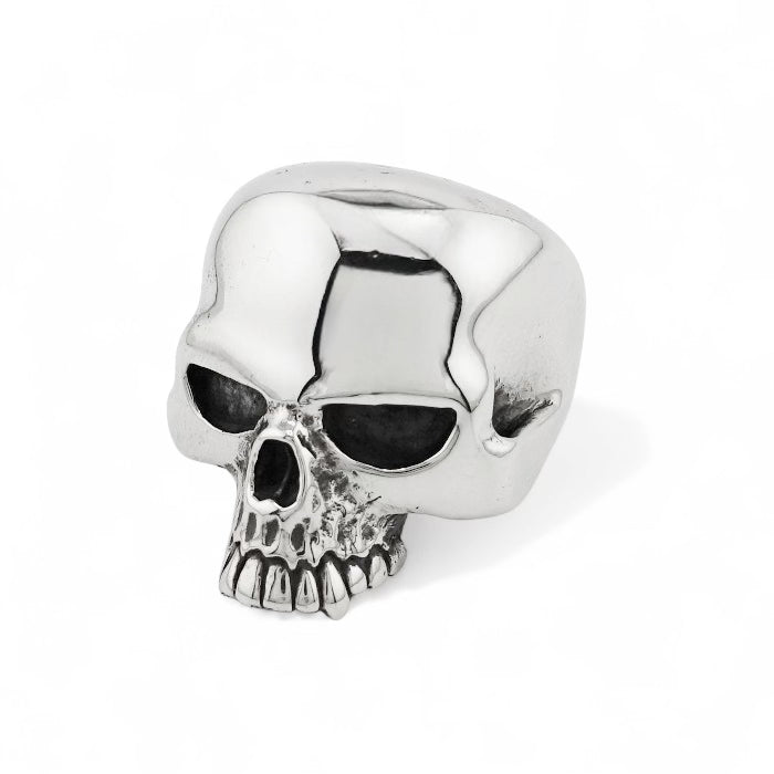 【CRAZY PIG DESIGNS クレイジーピッグデザインズ】NO.27 Large Evil Skull Ring ラージイーヴル(エビル) スカルリング