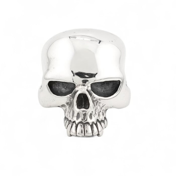 【CRAZY PIG DESIGNS クレイジーピッグデザインズ】NO.27 Large Evil Skull Ring ラージイーヴル(エビル) スカルリング
