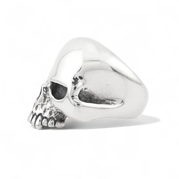 【CRAZY PIG DESIGNS クレイジーピッグデザインズ】NO.27 Large Evil Skull Ring ラージイーヴル(エビル) スカルリング