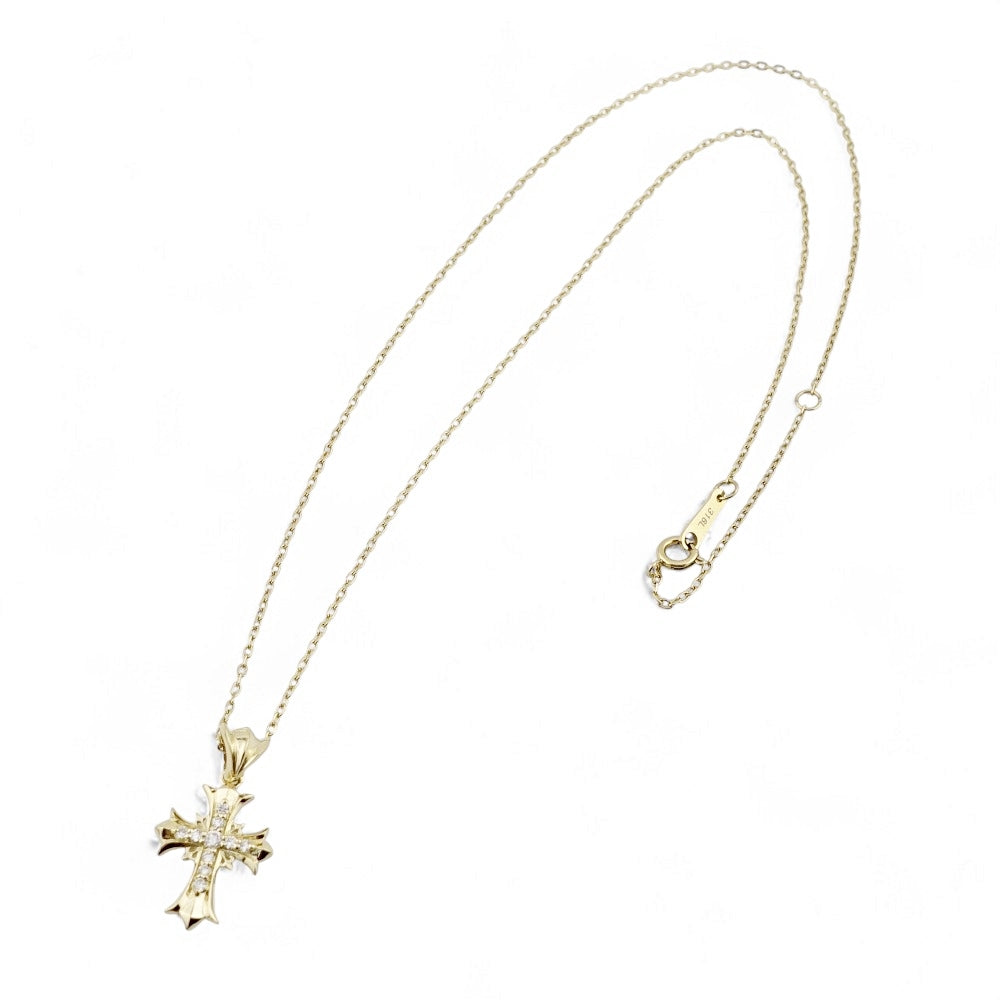 【Bastille バスティーユ】BHAP-029-K18YG w/Dia：Louix croix charm ルイクルワチャーム