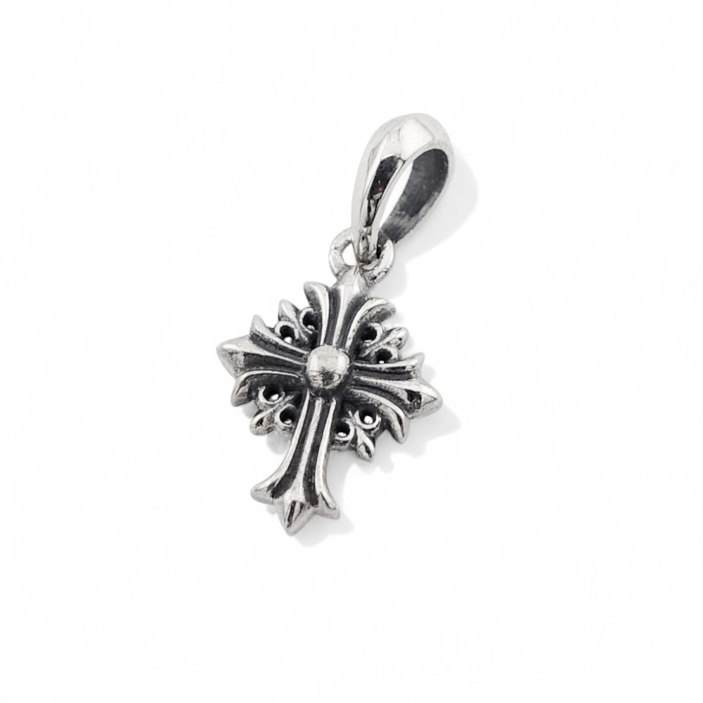 【Bastille バスティーユ】BHAP-058：petite louix croix w/Dia Ruby Sapphire プチルイクルワ