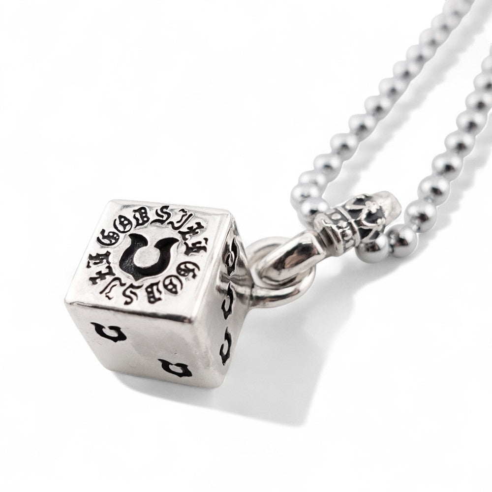 【GODSIZE ゴッドサイズ】GS625PD DICE HORSESHOE Pendant ダイスホースシューペンダント