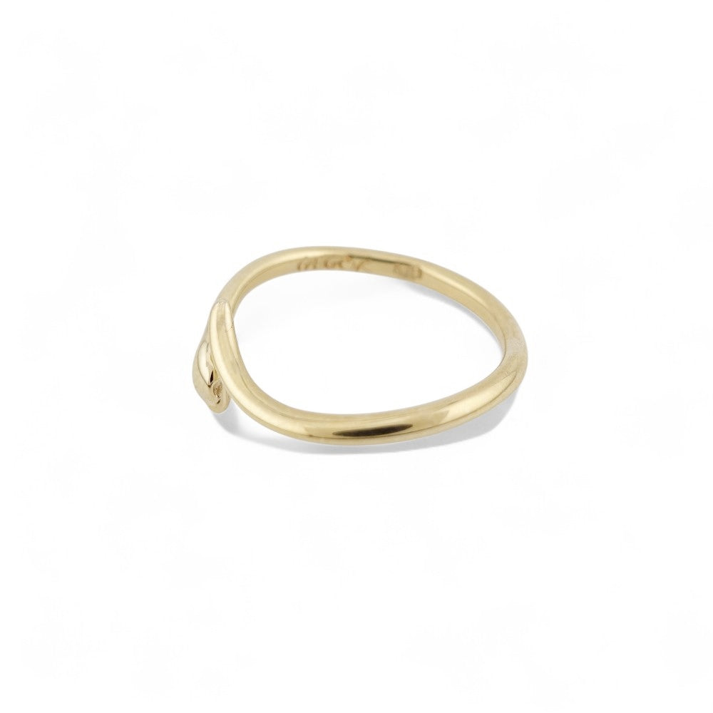 【GIGOR ジゴロウ】NO.328G ピンキースネイブリング K10YG