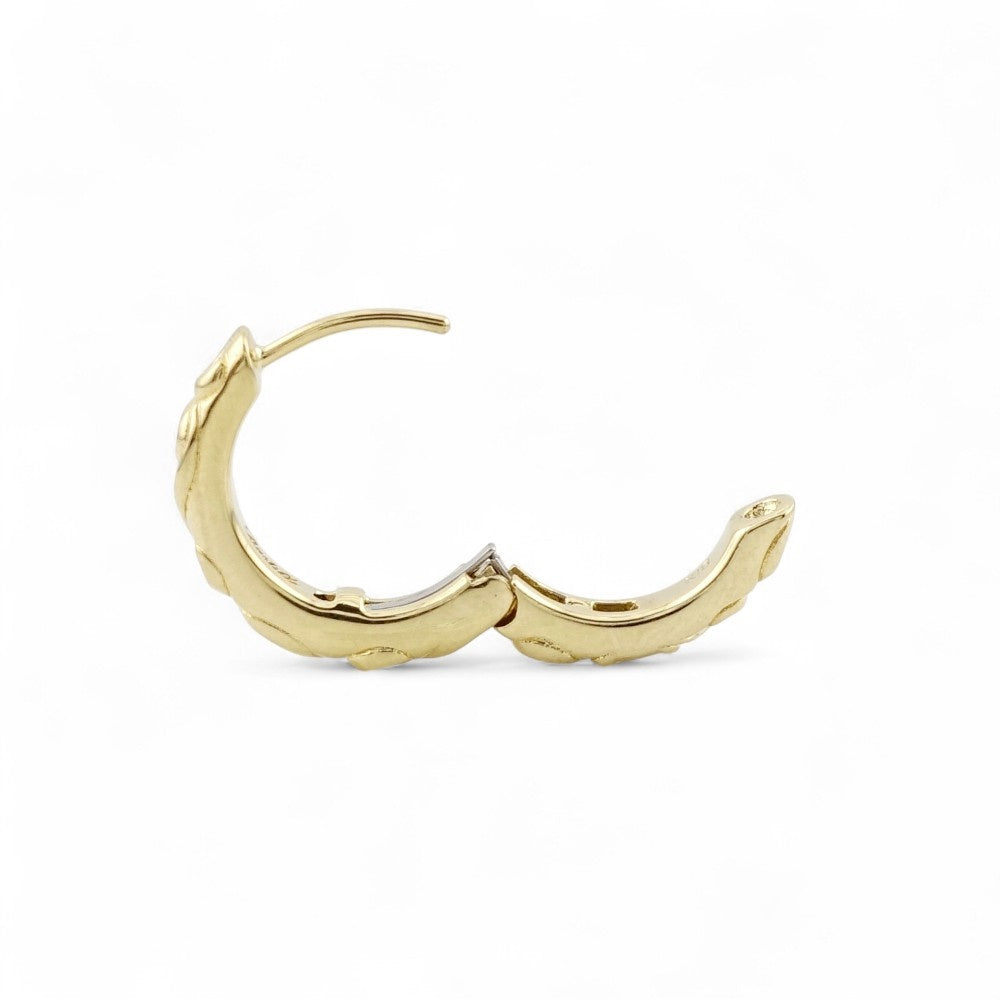 【Bastille バスティーユ】BHAE-034 : ambre ressort -K18YG：L アンバールソール ピアス