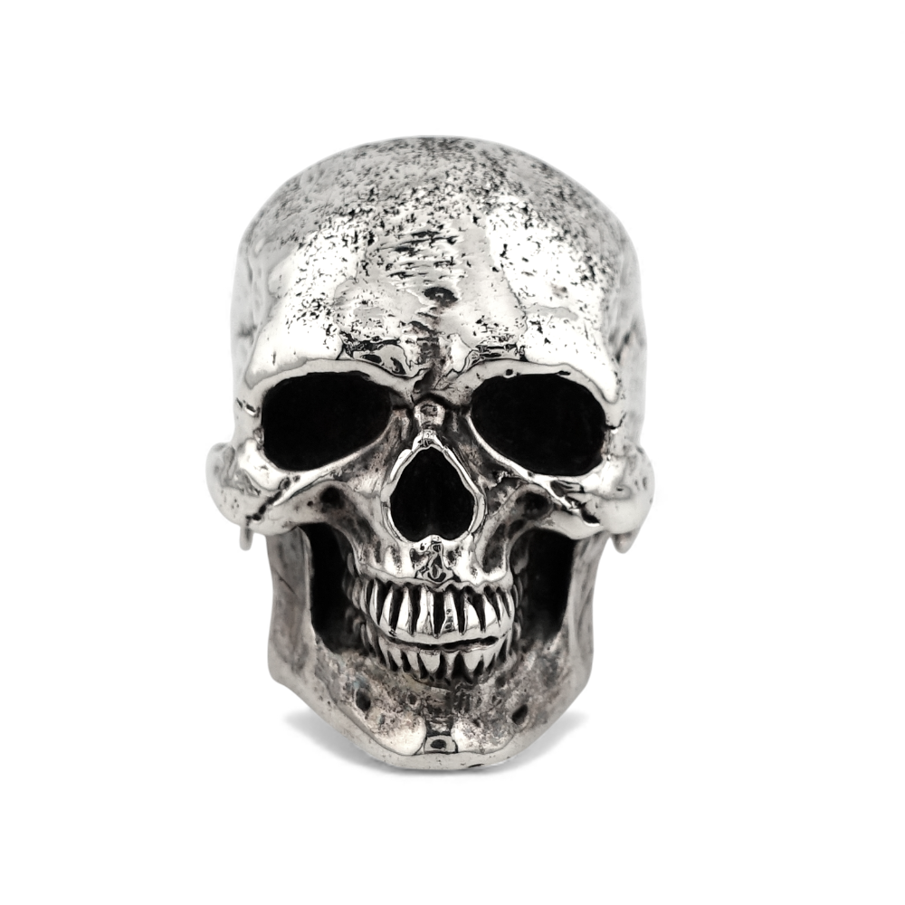 【CRAZY PIG DESIGNS クレイジーピッグデザインズ】NO.989 LIVE SKULL RING