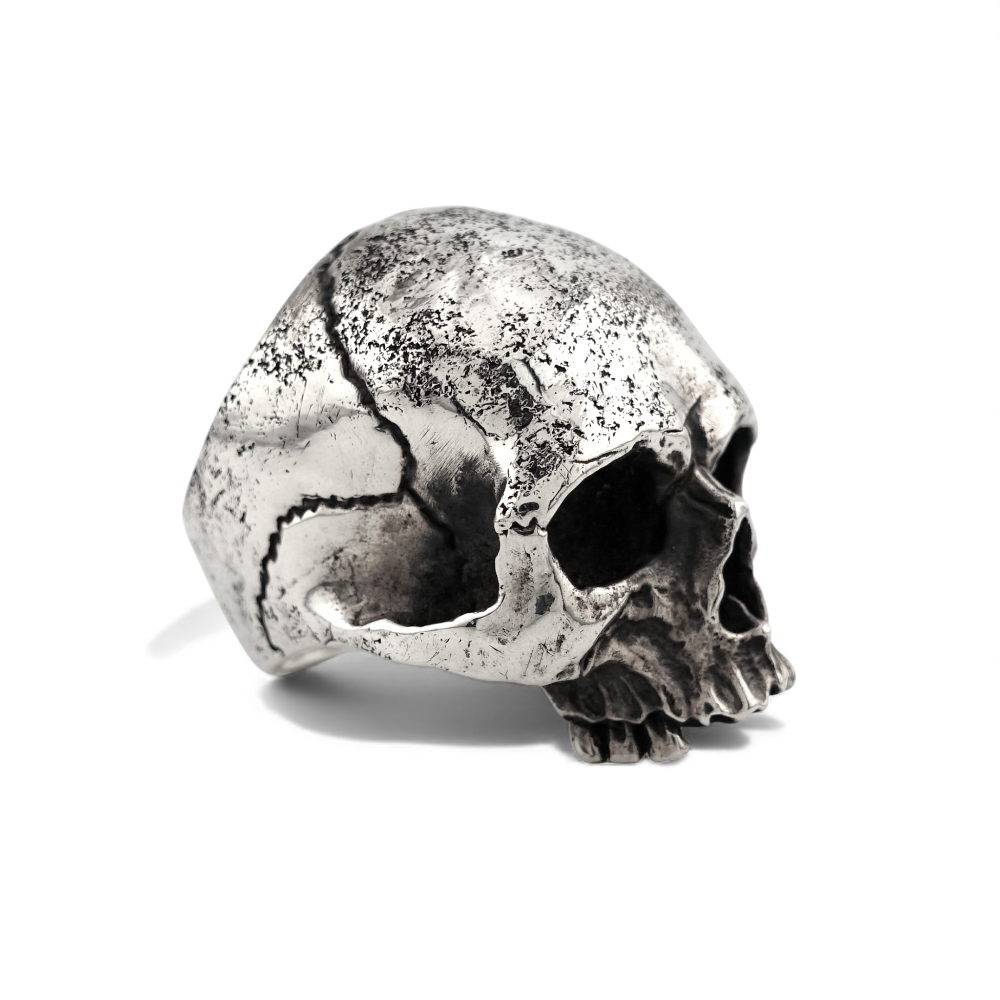 【CRAZY PIG DESIGNS クレイジーピッグデザインズ】NO.1025 XX OSSUARY SKULL RING