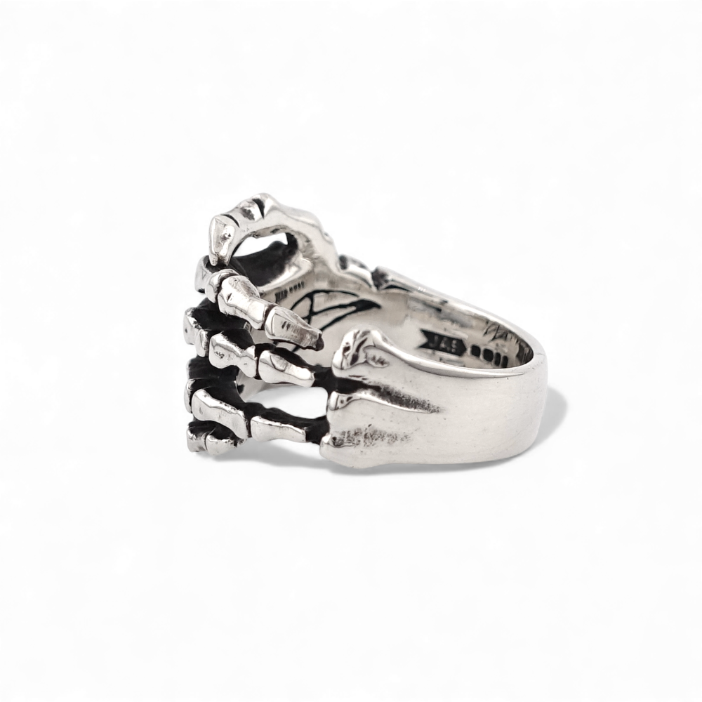 【CRAZY PIG DESIGNS クレイジーピッグデザインズ】NO.975 BONE HAND RING - SMALL