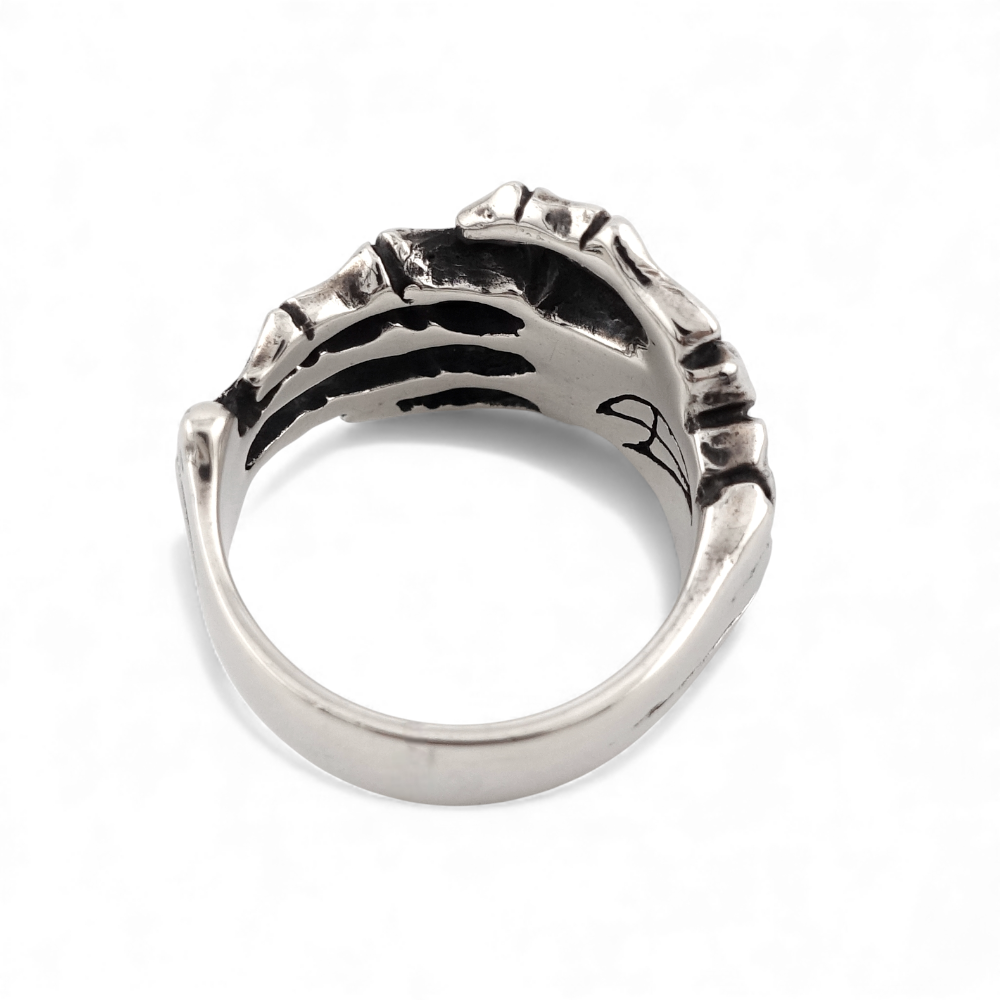 【CRAZY PIG DESIGNS クレイジーピッグデザインズ】NO.975 BONE HAND RING - SMALL